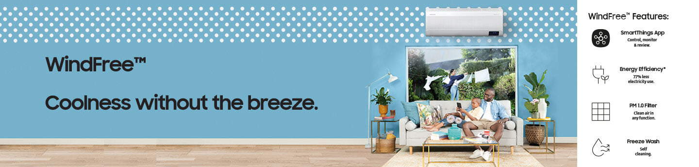 Samsung WindFree Banner