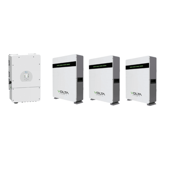 Deye 8KW + 3 x volta stage 1