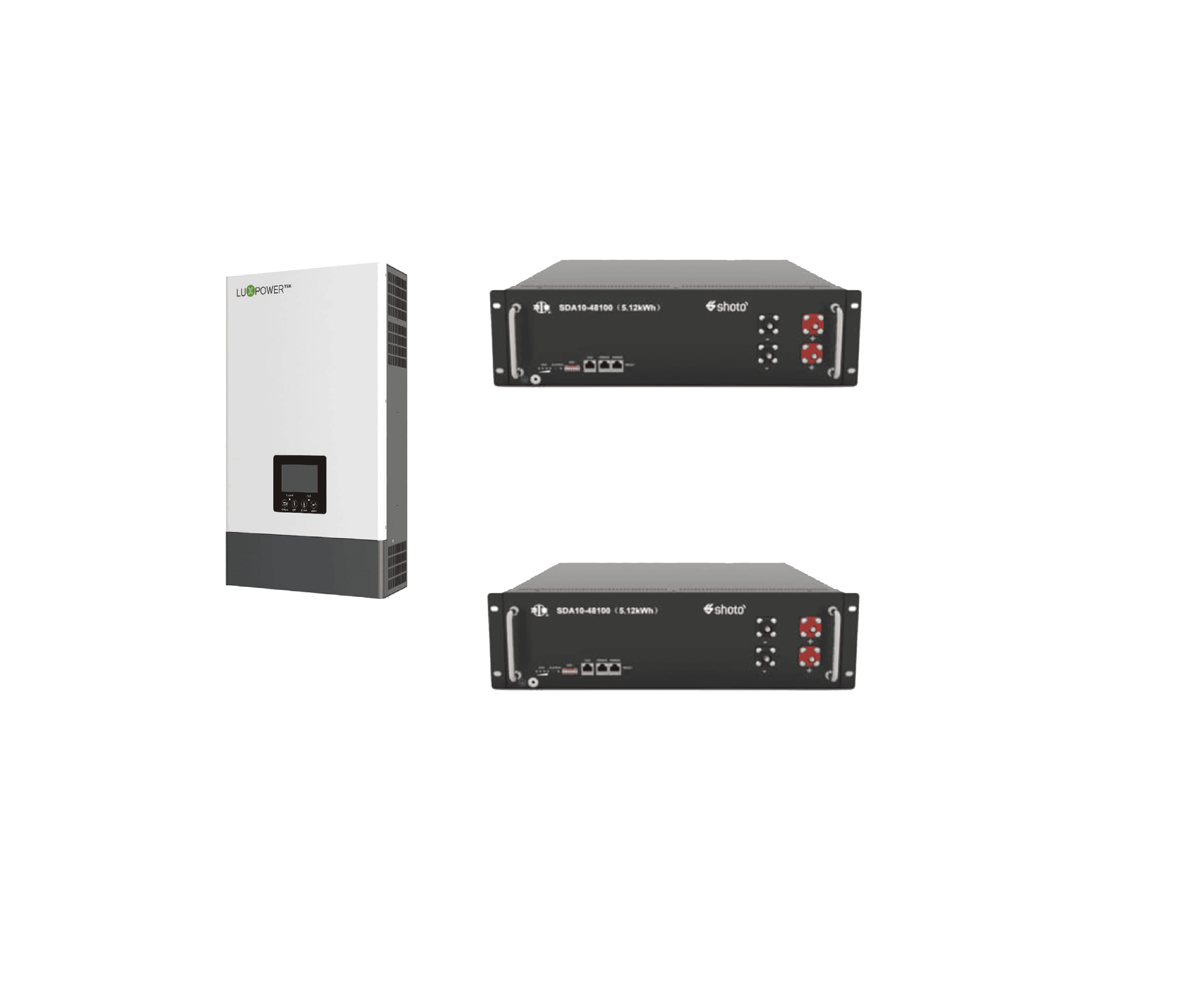 Luxpower SNA5000 + 2X shoto battery