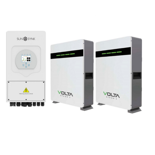 Sunsynk 5kw and 2Xvolta stage 1