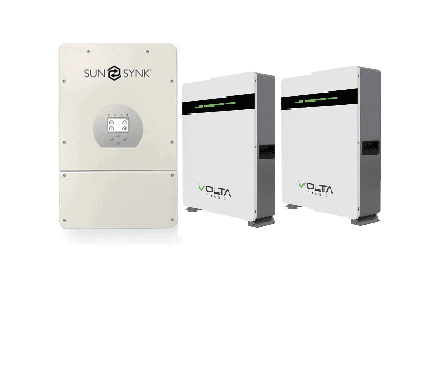 Sunsynk 8 and 2X volta stage 1